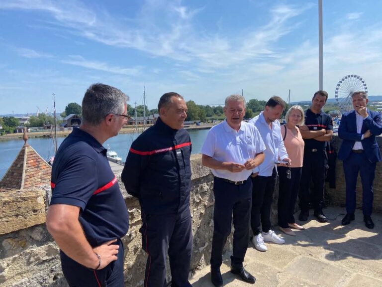 Honfleur : Laurent Brion élevé au grade de lieutenant…