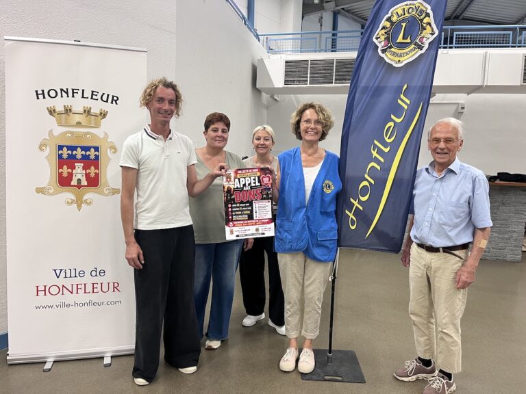 Honfleur : Ouverture d&rsquo;un point de collecte pour les sinistrés de la Gironde…