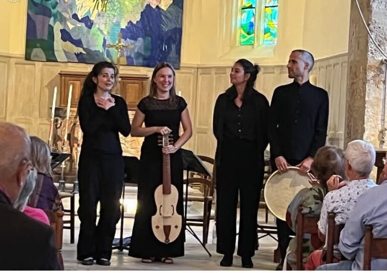 Vasouy : La musique médiévale remise au goût du jour dans la Chapelle St-Germain.
