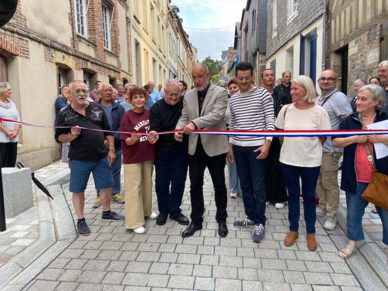Honfleur : Inauguration de la fin des travaux de la Charrière Saint-Léonard…